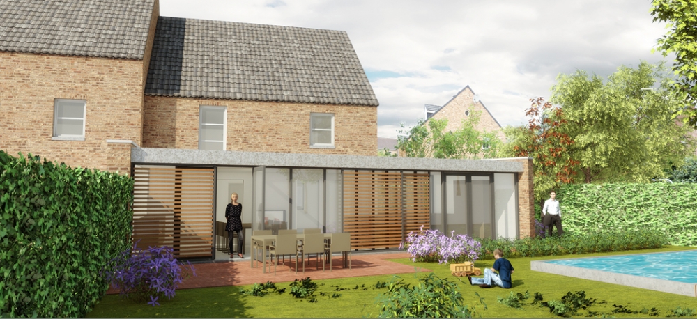 Aanbouw woning Eben-Emael
