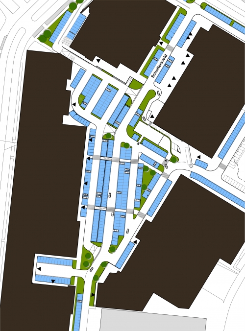 Stedenbouwkundige invulling Woonplein Enschede (Schuttersveld)
