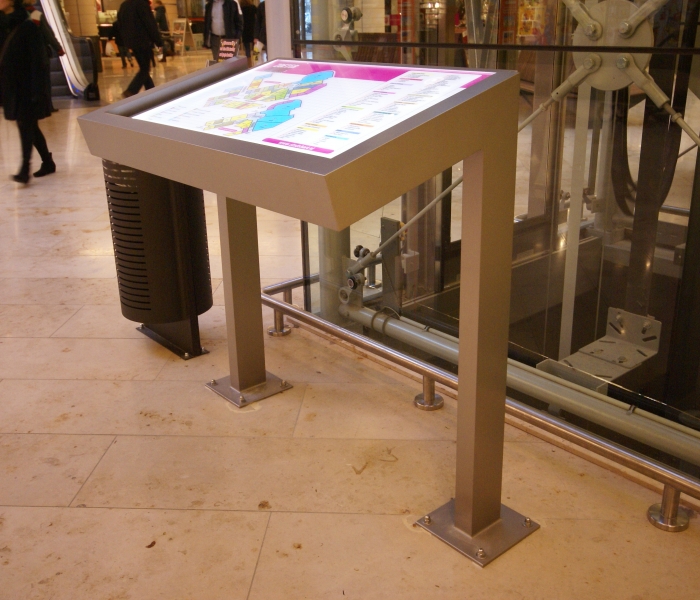 Bewegwijzering winkelcentrum 'stadshart'