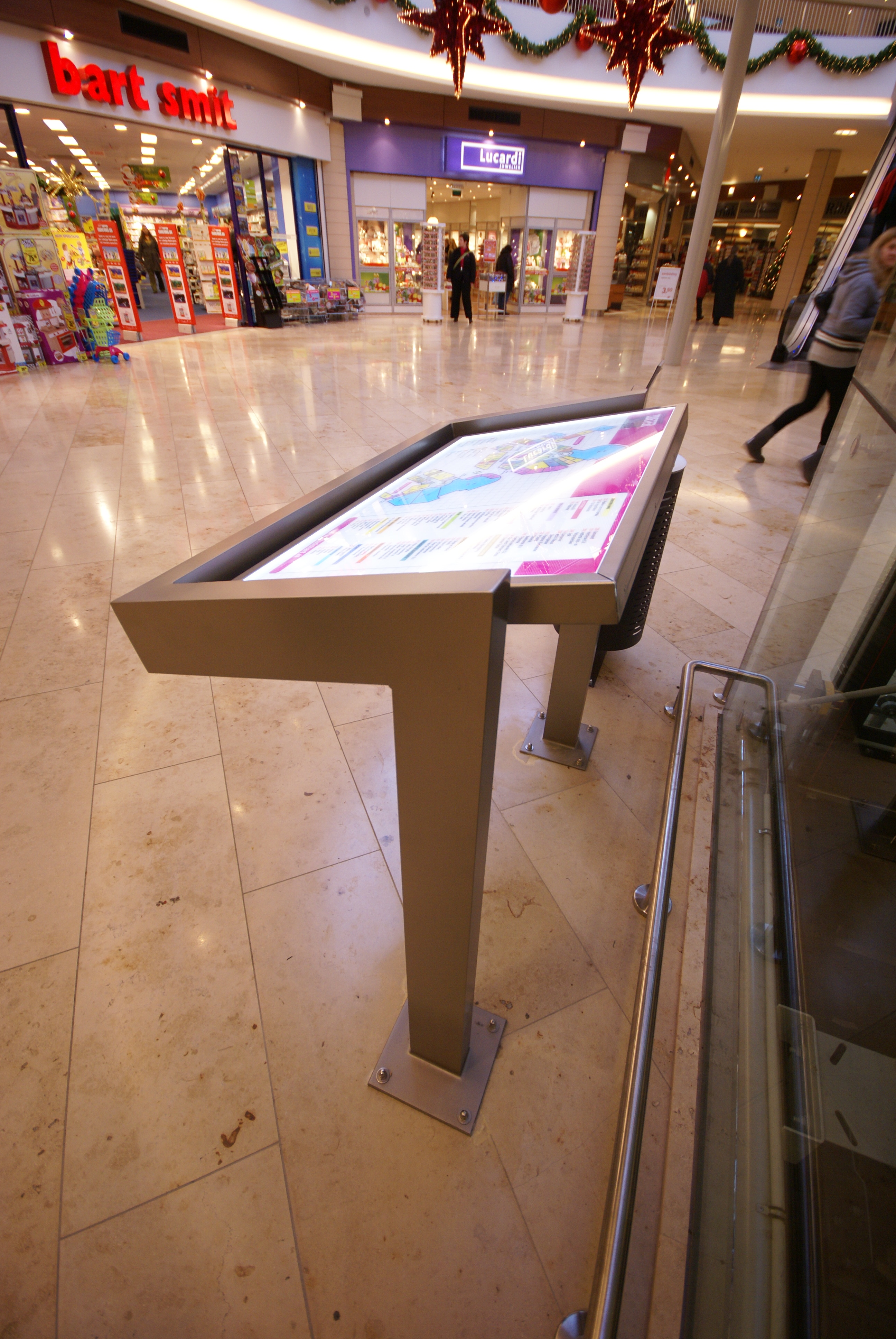 Bewegwijzering winkelcentrum 'stadshart'